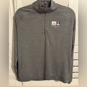 Nike Gray Team USA Marathon Trials Orlando 2024 Dri-FIT Zip Hoodie